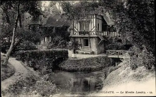 Ak Houlgate Calvados, Le Moulin Landry