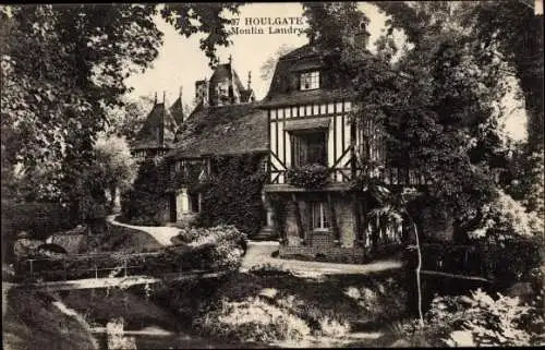 Ak Houlgate Calvados, Le Moulin Landry