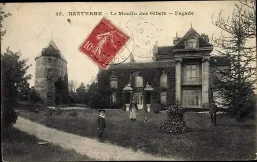 Ak Nanterre Hauts de Seine, Le Moulin des Gibets