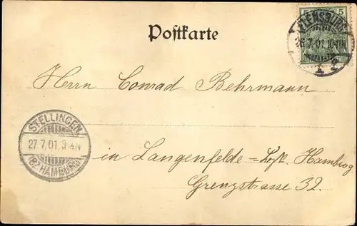 Ak Flensburg in Schleswig Holstein, Hafen, Segelboote