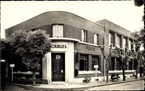 Ak Houilles Yvelines, La Poste