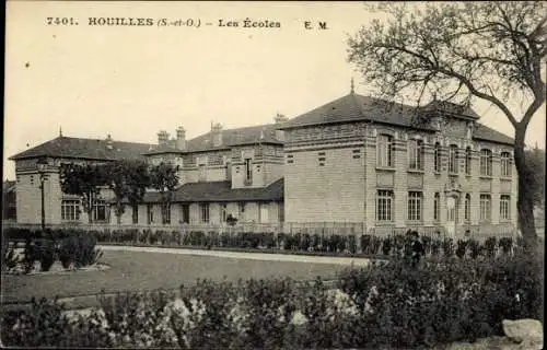 Ak Houilles Yvelines, Les Ecoles