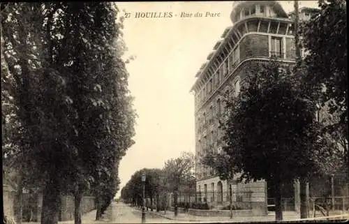 Ak Houilles Yvelines, Rue du Parc