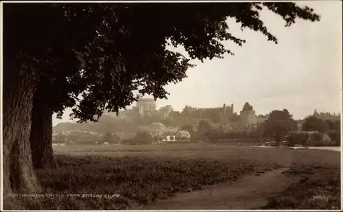 Ak London City England, Castle, Blick aufs Schloss