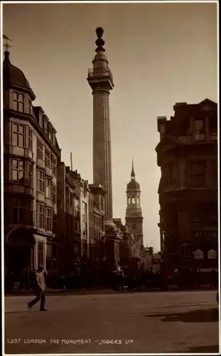 Ak London City England, The Monument