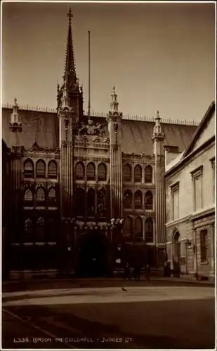 Ak London City England, The Guildhall