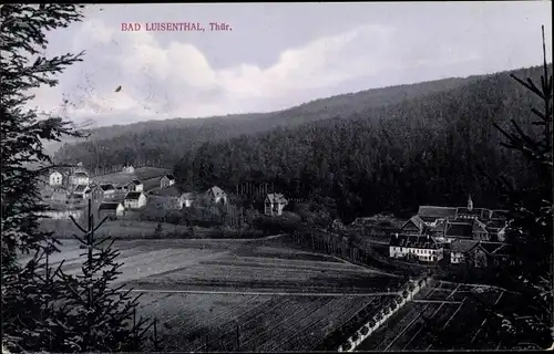 Ak Luisenthal im Thüringer Wald, Blick auf den Ort