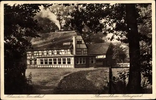 Ak Hohenstein Ernstthal in Sachsen, Klausmühle im Hüttengrund