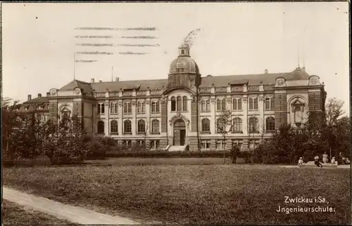 Ak Zwickau in Sachsen, Ingenieurschule