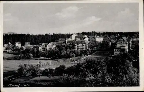 Ak Oberhof im Thüringer Wald, Teilansicht