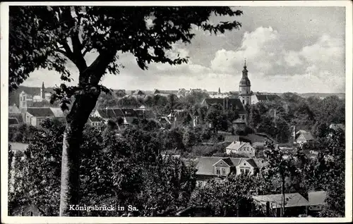 Ak Königsbrück in der Oberlausitz, Panorama