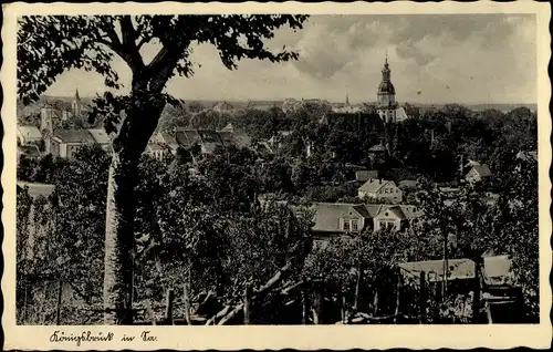 Ak Königsbrück in der Oberlausitz, Panorama