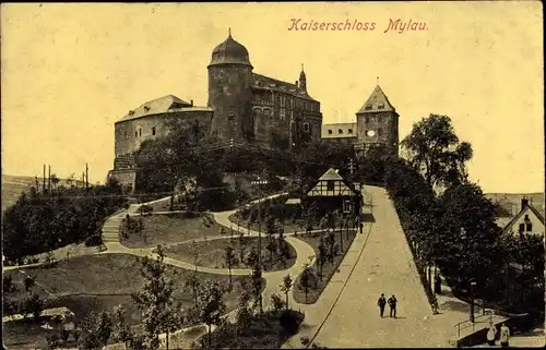 Ak Mylau Reichenbach im Vogtland, Kaiserschloss