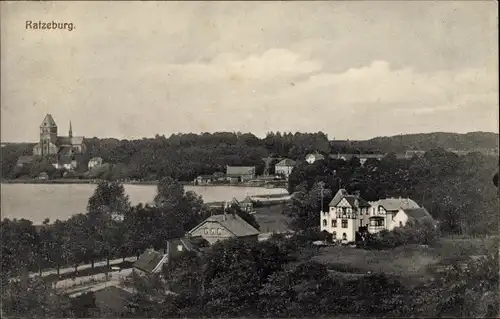 Ak Ratzeburg im Herzogtum Lauenburg, Teilansicht