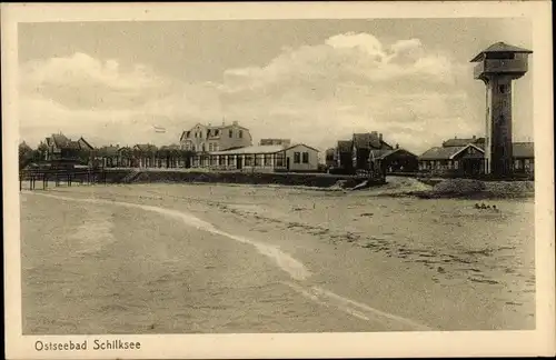 Ak Schilksee Kiel in Schleswig Holstein, Uferpartie