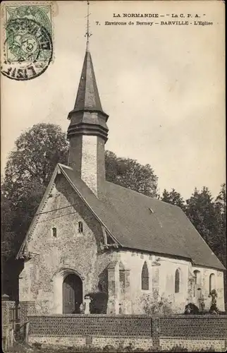Ak Barville Eure, L'Eglise