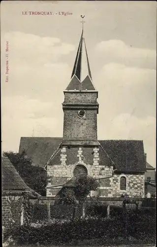 Ak Le Tronquay Eure, L'Eglise