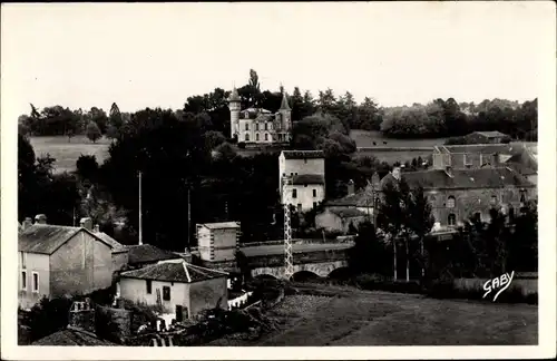 Ak Chemillé Maine et Loire, Vallee de l'Hyrome, chateau