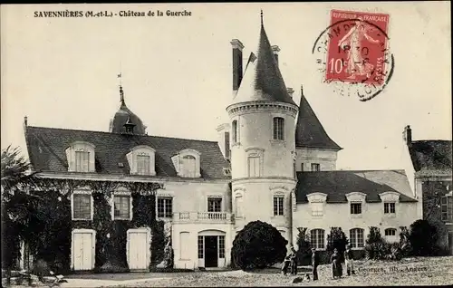 Ak Savennières Maine et Loire, Chateau de la Guerche