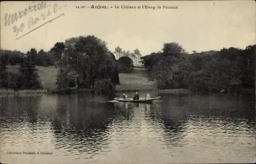 Ak Pouancé Maine et Loire, Le Chateau