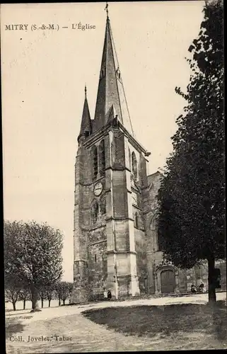 Ak Mitry Seine et Marne, L'Eglise