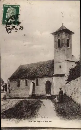 Ak Penchard Seine et Marne, L'Eglise