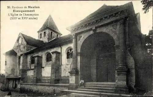 Ak Meulan en Yvelines, L'Eglise de l'Assomption