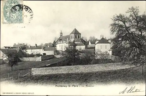 Ak Fontenay Saint Père Yvelines, Le Moutier