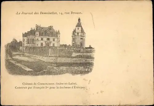 Ak Chenonceaux Indre-et-Loire, Le Château