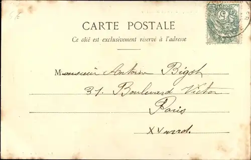 Ak Soulac sur Mer Gironde, Le Monastère