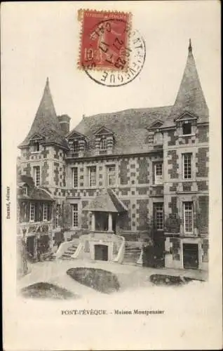 Ak Pont l Eveque Calvados, Maison Montpensier