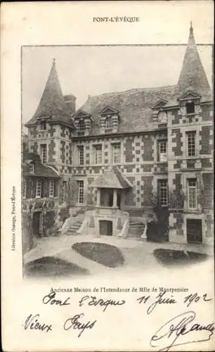 Ak Pont l Eveque Calvados, Ancienne Maison de l'Intendance de Montpensier