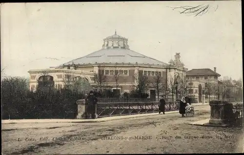 Ak Chalons sur Marne, Le Pont