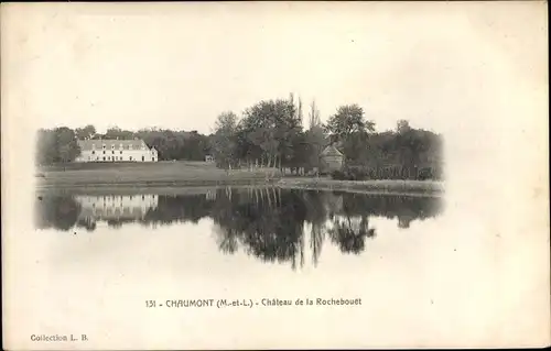 Ak Chaumont Maine et Loire, Chateau de la Rochebouet