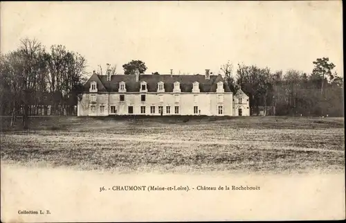 Ak Chaumont Maine et Loire, Chateau de la Rochebouet