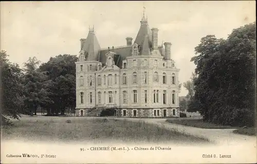 Ak Chemire sur Sarthe Maine et Loire, Chateau de l'Oseraie