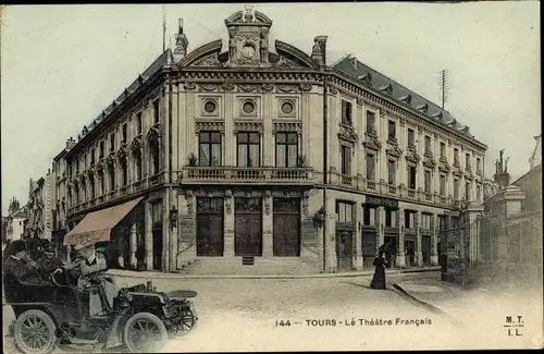 Ak Tours Indre-et-Loire, Le Théâtre-Français