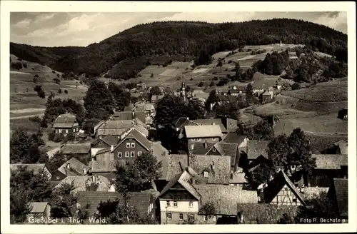 Ak Gießübel Schleusegrund Thüringen, Panorama