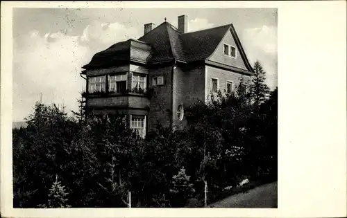 Ak Masserberg in Thüringen, Haus Wittich