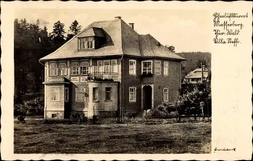 Ak Masserberg in Thüringen, Villa Steffi, Nebenhaus Hotel Waldfrieden