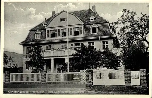 Ak Bad Colberg Heldburg in Thüringen, Genesungsheim Frankenruh