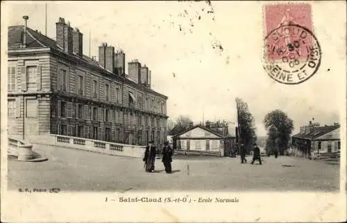 Ak Saint Cloud Hauts de Seine, Ecole Normale