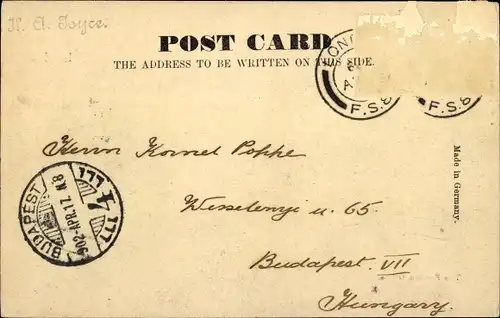 Ak London City, The Foreign Office