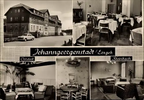 Ak Steinbach Johanngeorgenstadt im Erzgebirge, Ferienheim der IG Wismut