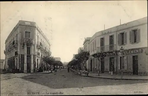 Ak Bizerte Tunesien, La Grande Rue