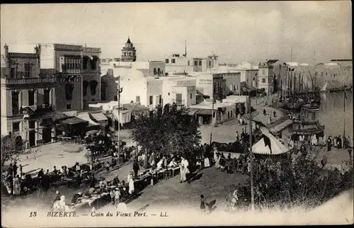 Ak Bizerte Tunesien, Coin du Vieux Port