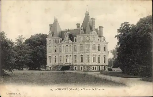 Ak Chemire sur Sarthe Maine et Loire, Chateau de l'Oseraie