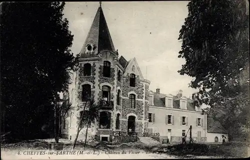 Ak Cheffes sur Sarthe Maine et Loire, Chateau du Vivier