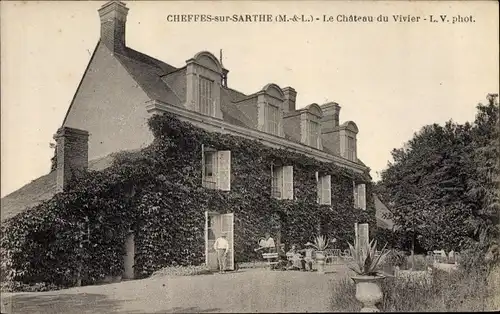 Ak Cheffes sur Sarthe Maine et Loire, Le Chateau du Vivier