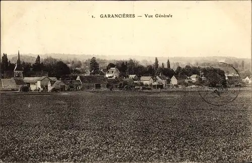 Ak Garancieres Yvelines, Vue Generale